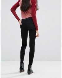 Черные джинсы скинни от Brave Soul