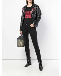 Черные джинсы скинни от Pinko