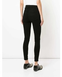 Черные джинсы скинни от Nobody Denim