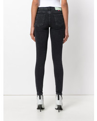 Черные джинсы скинни от Off-White