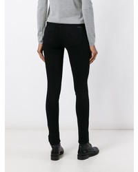 Черные джинсы скинни от Hudson