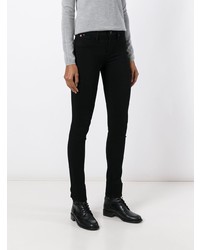 Черные джинсы скинни от Hudson