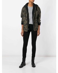 Черные джинсы скинни от Hudson