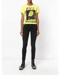 Черные джинсы скинни от Diesel