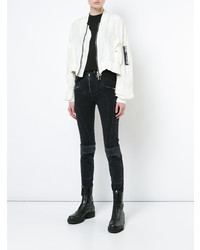 Черные джинсы скинни от Unravel Project