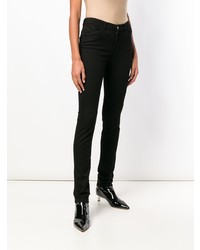 Черные джинсы скинни от Emporio Armani