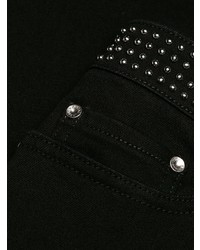 Черные джинсы скинни от RED Valentino
