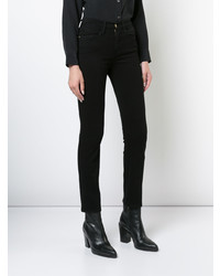 Черные джинсы скинни от Frame Denim