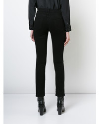 Черные джинсы скинни от Frame Denim