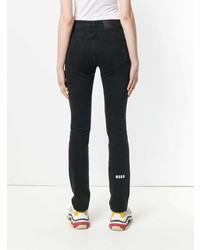 Черные джинсы скинни от MSGM