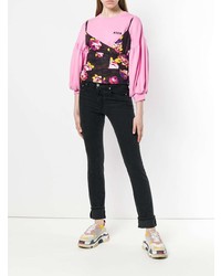 Черные джинсы скинни от MSGM