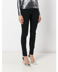 Черные джинсы скинни от Christopher Kane