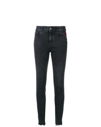 Черные джинсы скинни от Stella McCartney