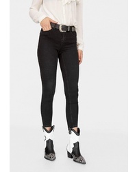 Черные джинсы скинни от Stradivarius