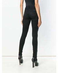 Черные джинсы скинни от Philipp Plein