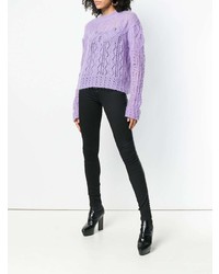 Черные джинсы скинни от Philipp Plein