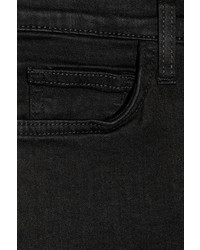 Черные джинсы скинни от Current/Elliott