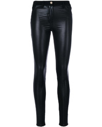 Черные джинсы скинни от Versace