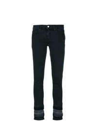 Черные джинсы скинни от Victoria Victoria Beckham