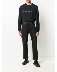 Мужские черные джинсы от Acne Studios