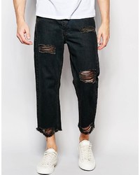 Мужские черные джинсы от Asos
