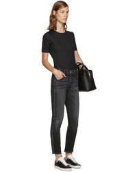 Женские черные джинсы от Amo