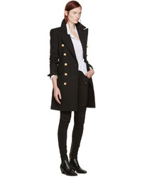 Женские черные джинсы от Balmain