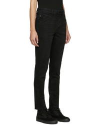 Женские черные джинсы от Helmut Lang