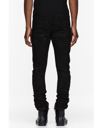 Мужские черные джинсы от Julius