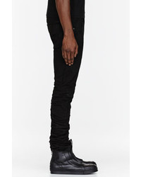 Мужские черные джинсы от Julius