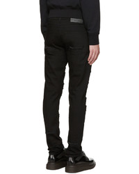 Мужские черные джинсы от Alexander McQueen