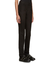 Женские черные джинсы от Valentino