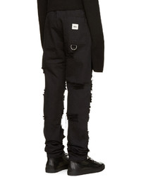 Мужские черные джинсы от Hood by Air