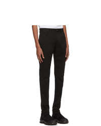 Мужские черные джинсы от Moncler