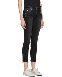 Женские черные джинсы от Amo