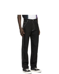 Мужские черные джинсы от Noon Goons