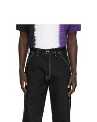 Мужские черные джинсы от Noon Goons