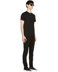 Мужские черные джинсы от Robert Geller