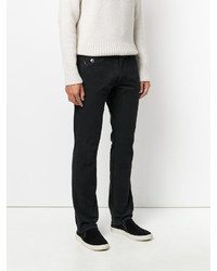 Мужские черные джинсы от Armani Jeans