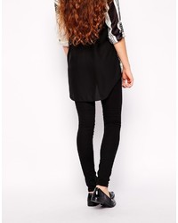 Женские черные джинсы от Pieces