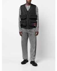 Мужские черные джинсы от Oamc