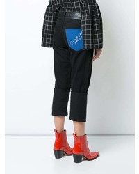 Женские черные джинсы от Loewe