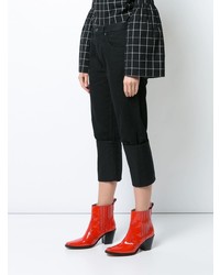 Женские черные джинсы от Loewe