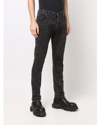 Мужские черные джинсы от Balmain