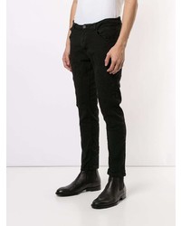 Мужские черные джинсы от Poème Bohémien