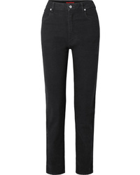 Женские черные джинсы от Eckhaus Latta