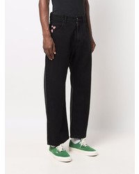 Мужские черные джинсы от PACCBET