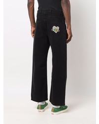 Мужские черные джинсы от PACCBET