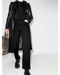 Мужские черные джинсы от Fendi