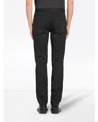 Мужские черные джинсы от Prada